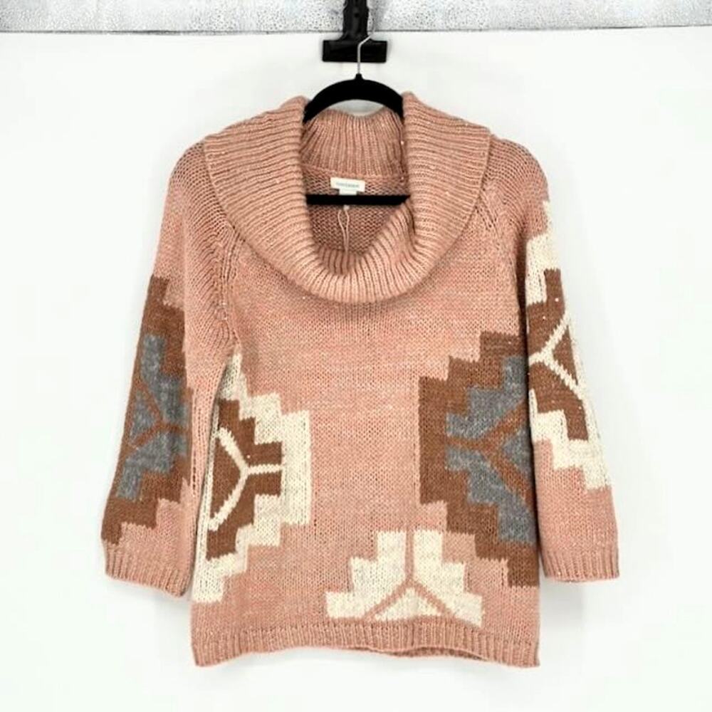 NWT Women's Sundance Elegant Tundra Cowl Neck Sweater - Size M
